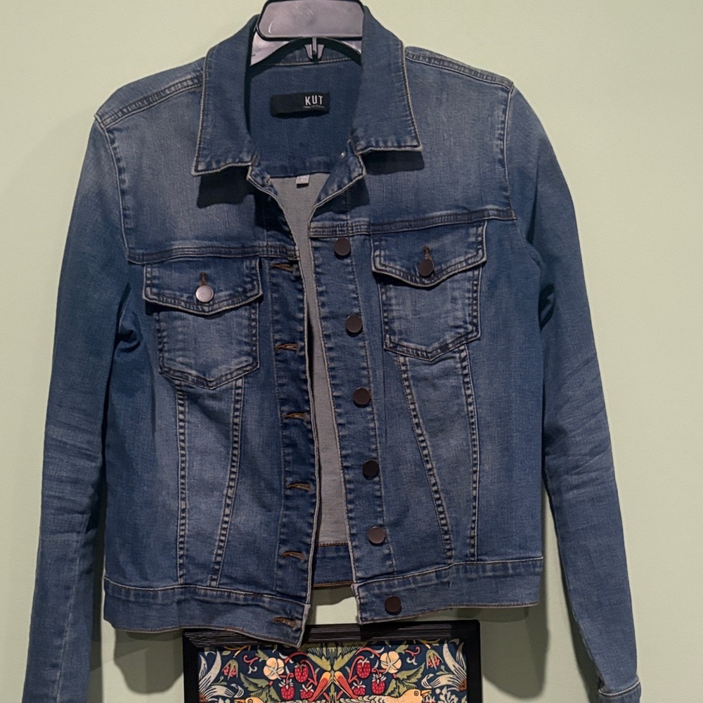 Kut from the Kloth Dark Blue Denim Jacket